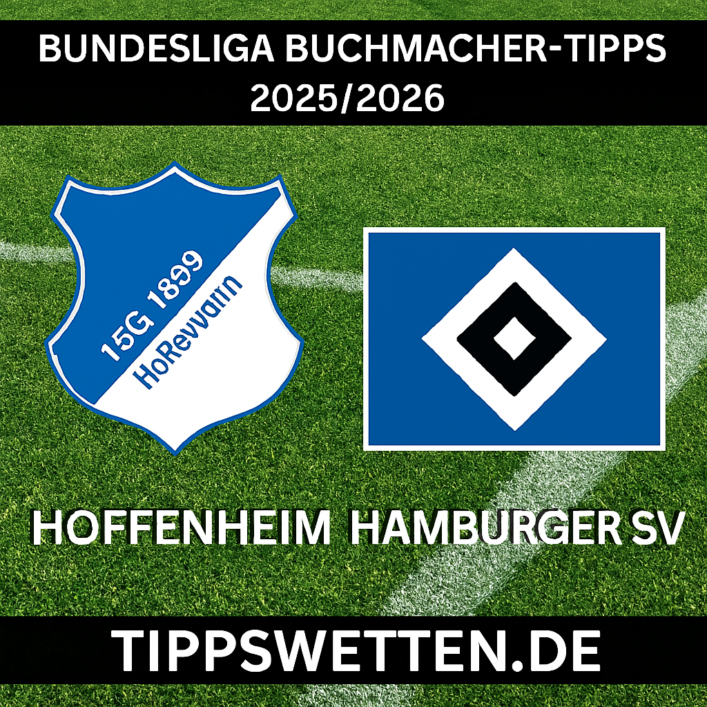 Typen der Buchmacher Bundesliga 2025/2026 : Hoffenheim vs Hamburger SV - 13. Spieltag