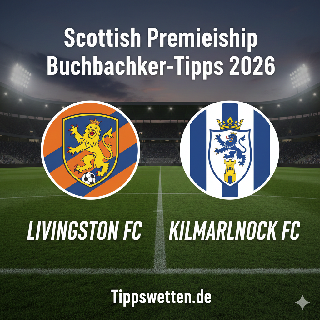 Wett Tipps die Scottish Premiership 2026 : Livingston vs Kilmarnock - 22. Spieltag
