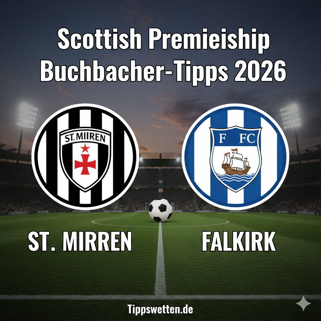 Wett Tipps die Scottish Premiership 2026 : St. Mirren vs Falkirk - 22. Spieltag