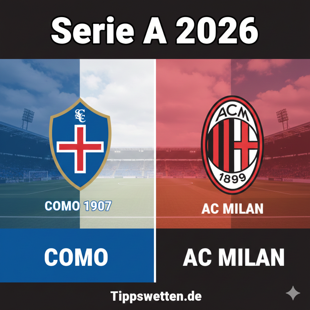 Wett Tipps die Serie A 2026 : Como vs AC Milan - 21. Spieltag