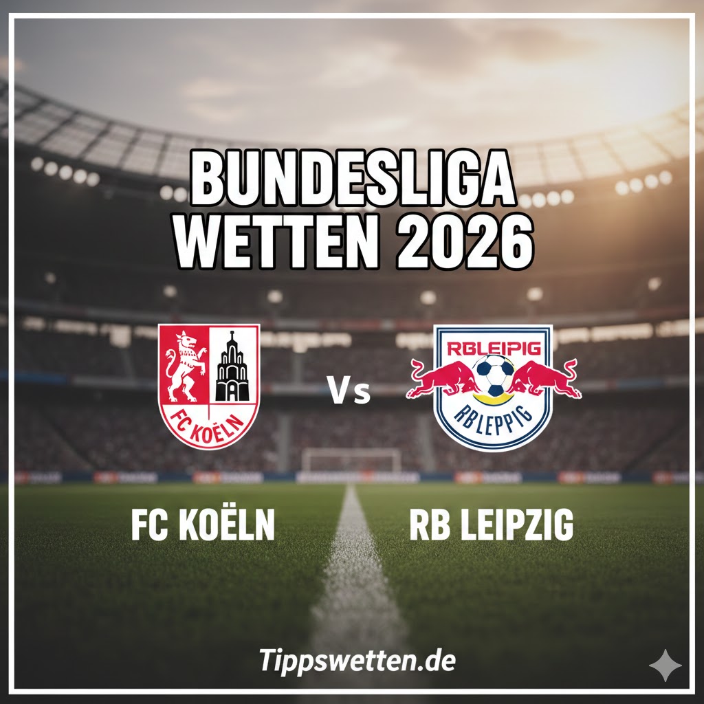 Bundesliga Wetten 2026 : FC Koeln vs RB Leipzig - 21. Spieltag