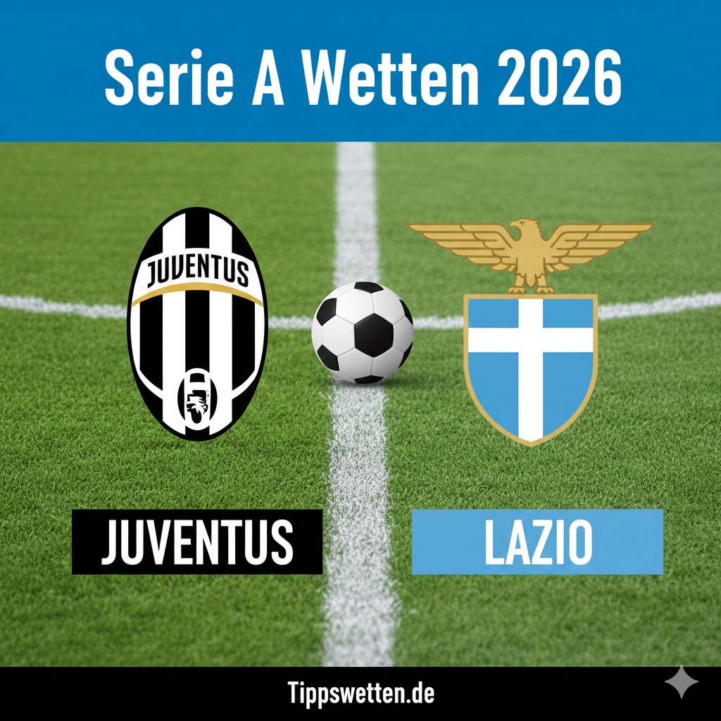 Serie A Wetten 2026 : Juventus vs Lazio - 24. Spieltag