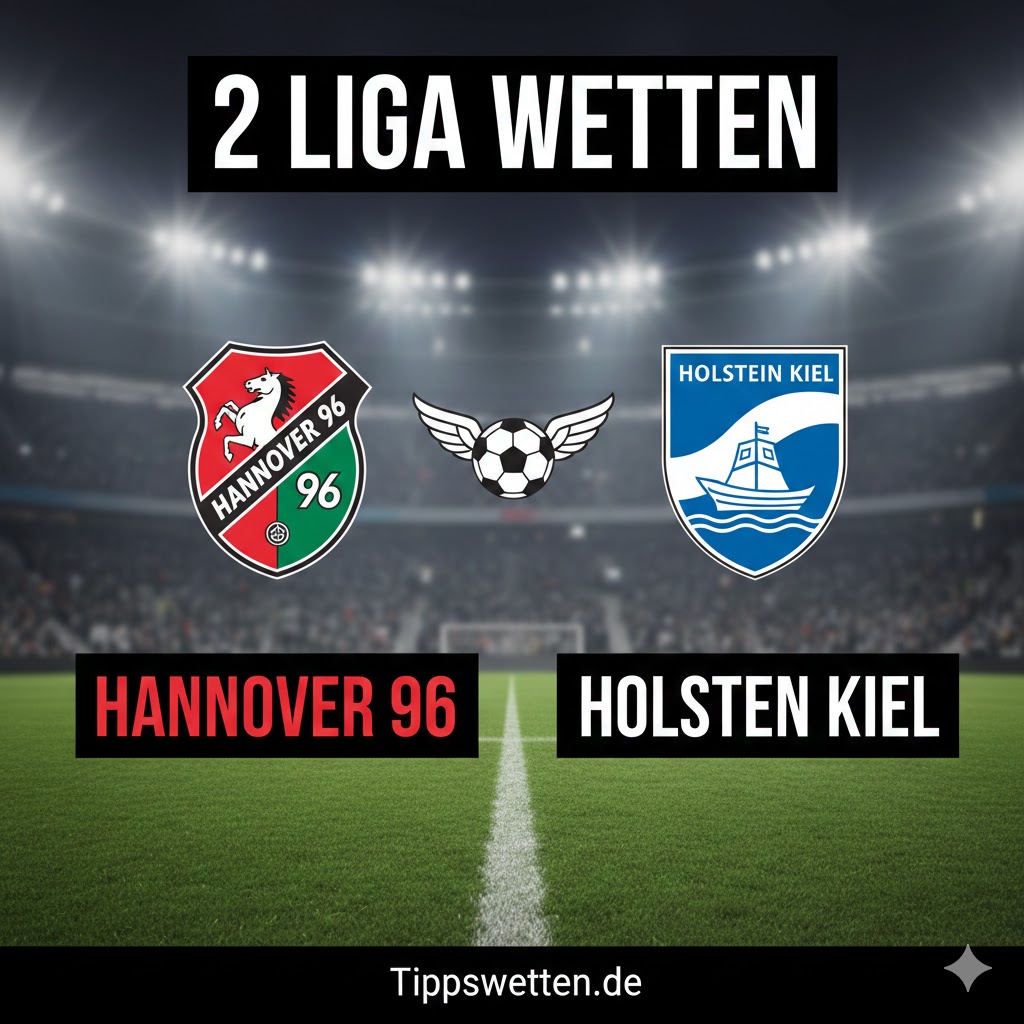 2. Bundesliga Wetten 2026 : Hannover 96 vs Holstein Kiel - 21. Spieltag