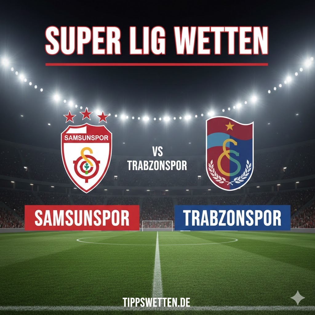 Super Lig Wetten 2026 : Samsunspor vs Trabzonspor - 21. Spieltag