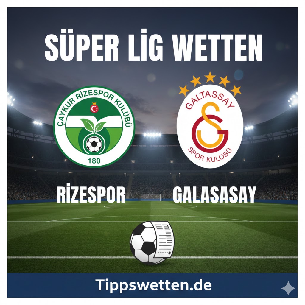 Super Lig Wetten 2026 : Rizespor vs Galatasaray - 21. Spieltag