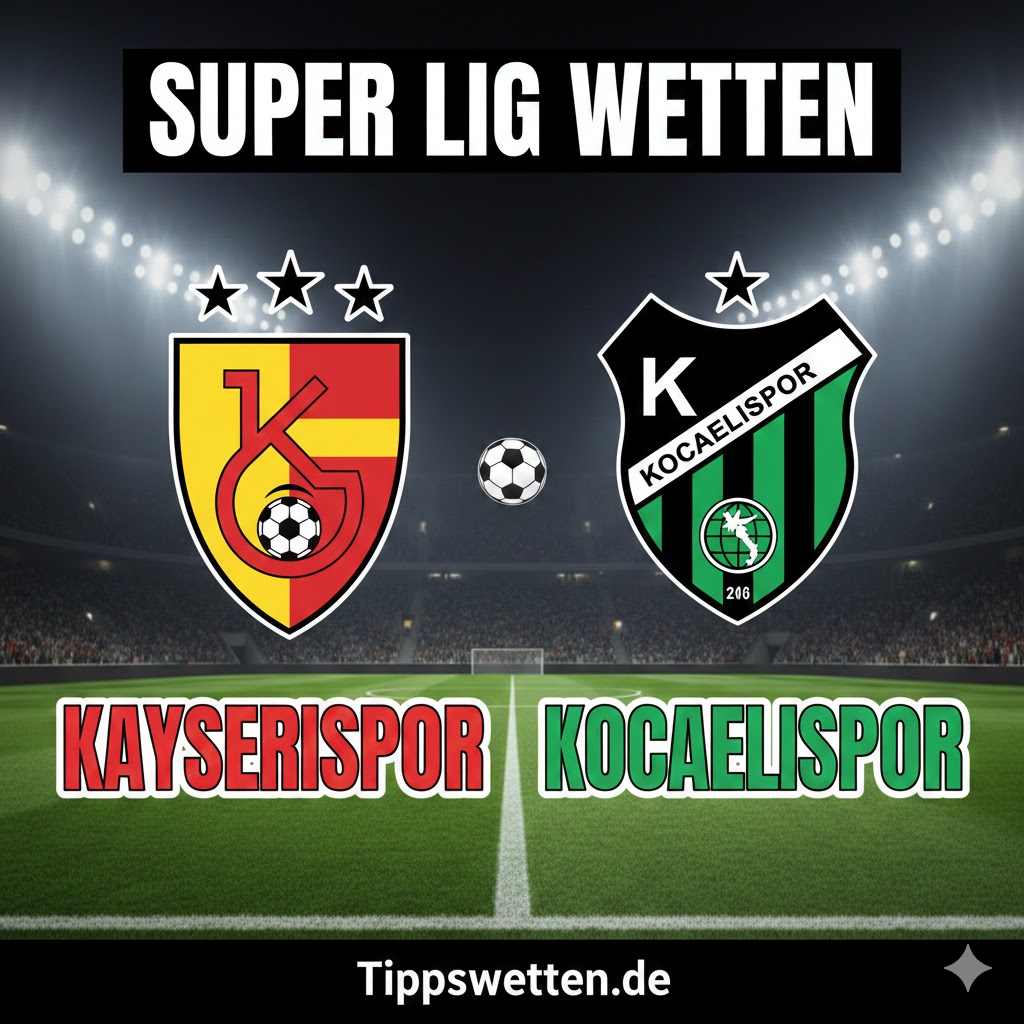 Super Lig Wetten 2026 : Kayserispor vs Kocaelispor - 21. Spieltag