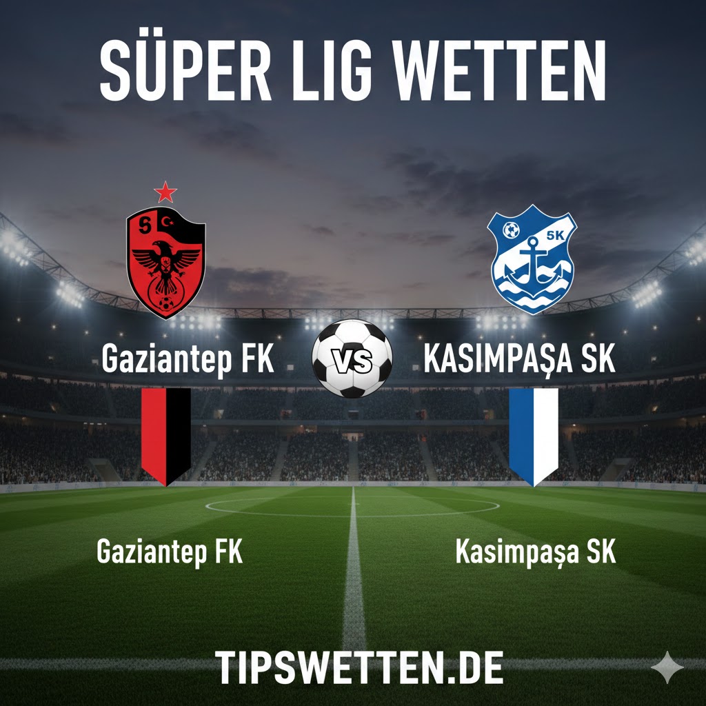 Super Lig Wetten 2026 : Gaziantep FK vs Kasimpasa - 21. Spieltag