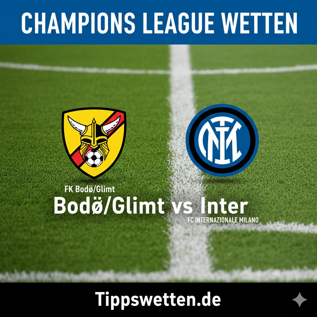 Champions League Wetten 2026 : Bodoe/Glimt vs Inter - 9. Spieltag