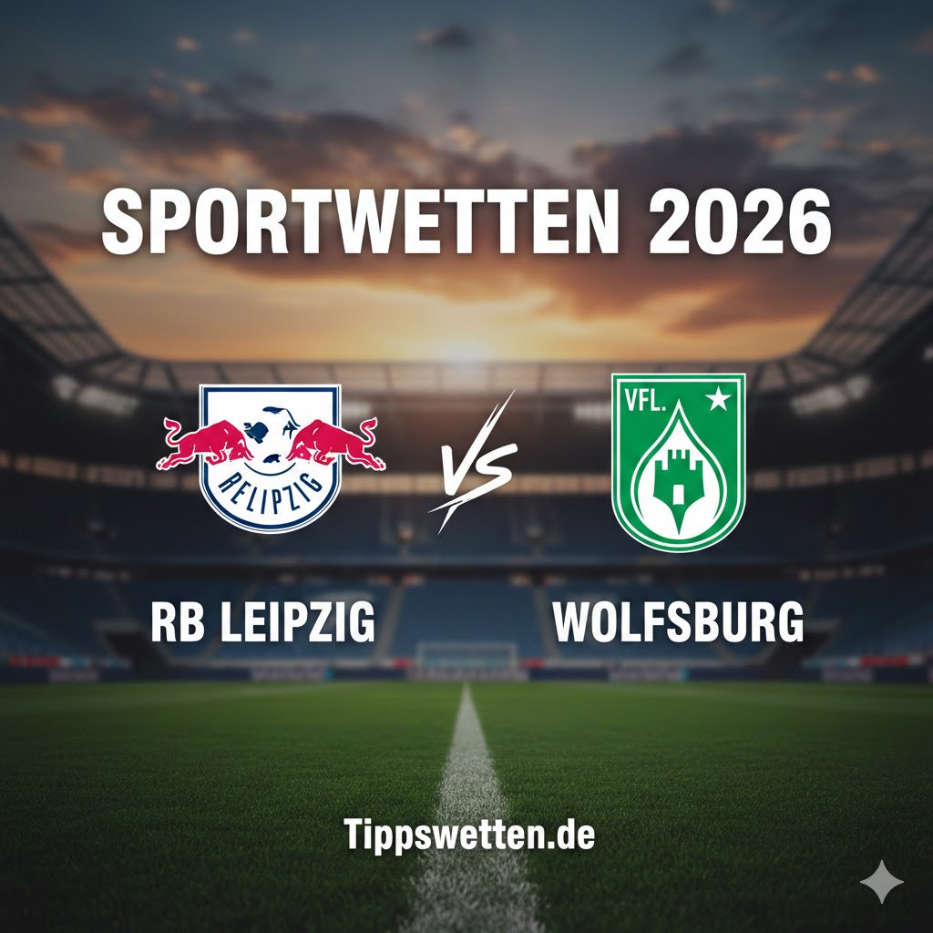 Sportwetten Bundesliga 2026 : RB Leipzig vs Wolfsburg - 22. Spieltag