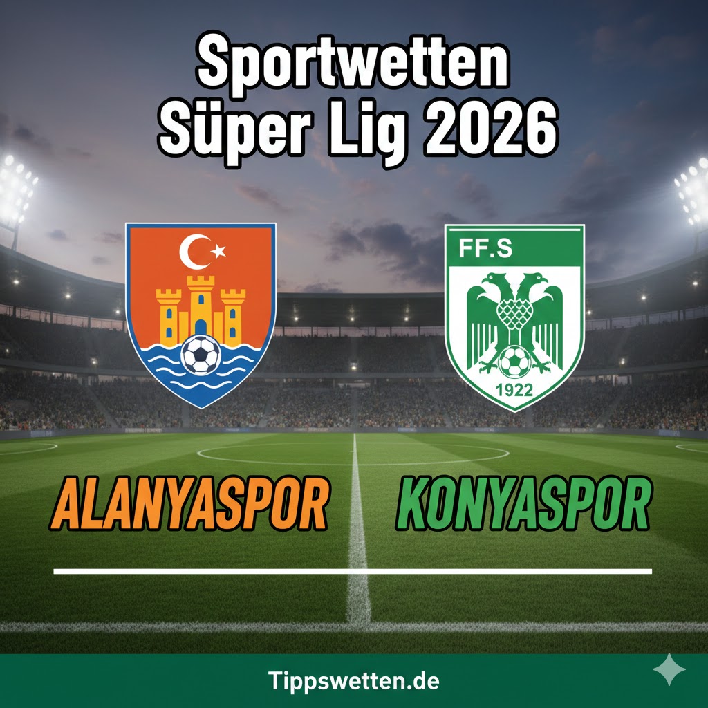 Sportwetten Süper Lig 2026 : Alanyaspor vs Konyaspor - 22. Spieltag