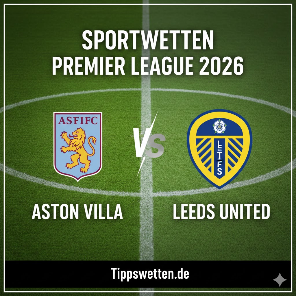 Sportwetten Premier League 2026 : Aston Villa vs Leeds United - 27. Spieltag