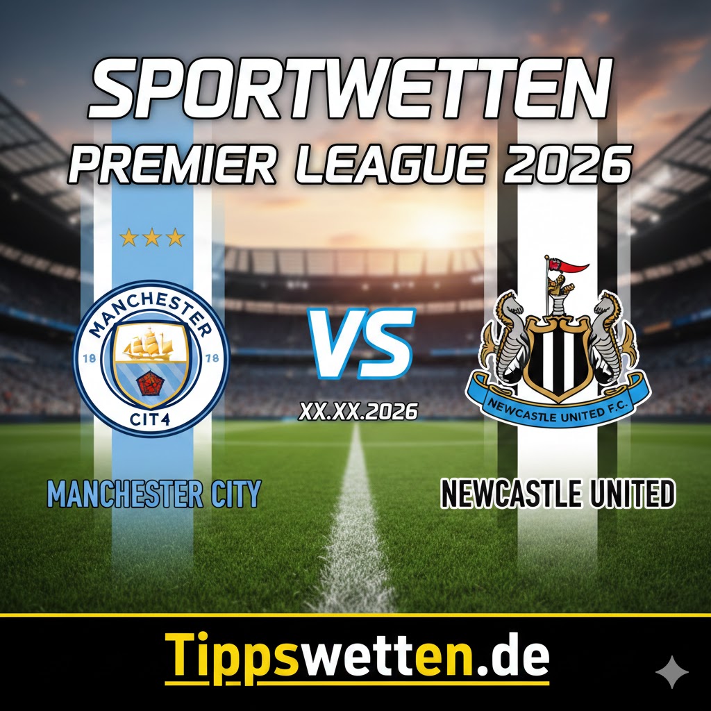 Sportwetten Premier League 2026 : Manchester City vs Newcastle United - 27. Spieltag