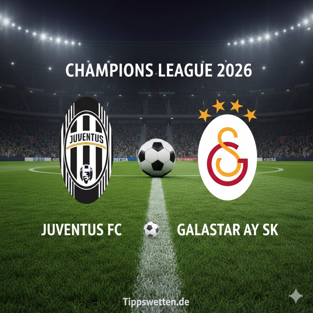 Sportwetten Champions League 2026 : Juventus vs Galatasaray - 1/16
