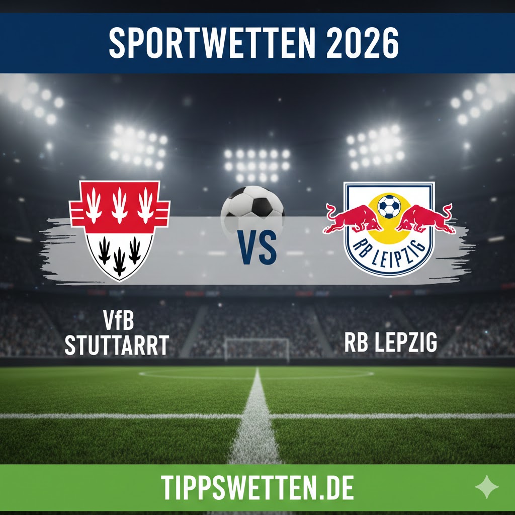 Sportwetten Bundesliga 2026 : VfB Stuttgart vs RB Leipzig - 26. Spieltag