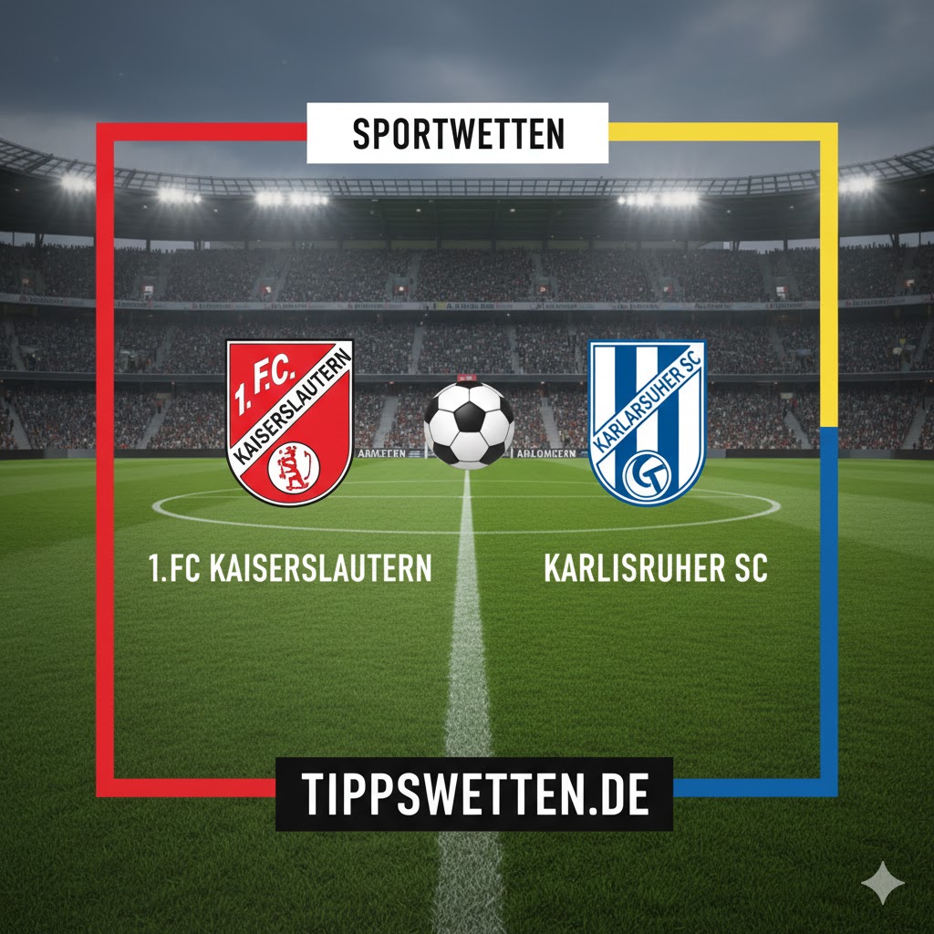 Sportwetten 2. Bundesliga 2026 : Kaiserslautern vs Karlsruher SC - 26. Spieltag