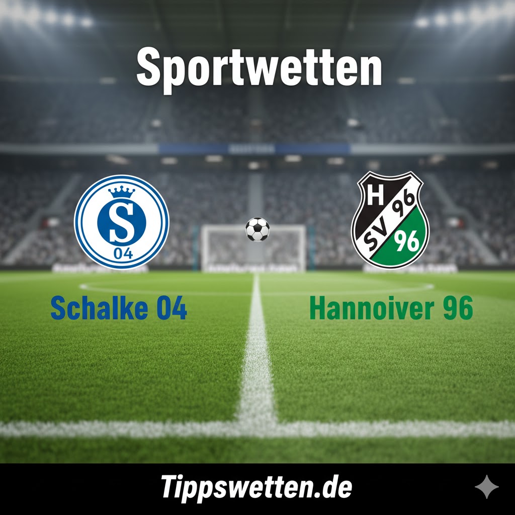 Sportwetten 2. Bundesliga 2026 : Schalke 04 vs Hannover 96 - 26. Spieltag