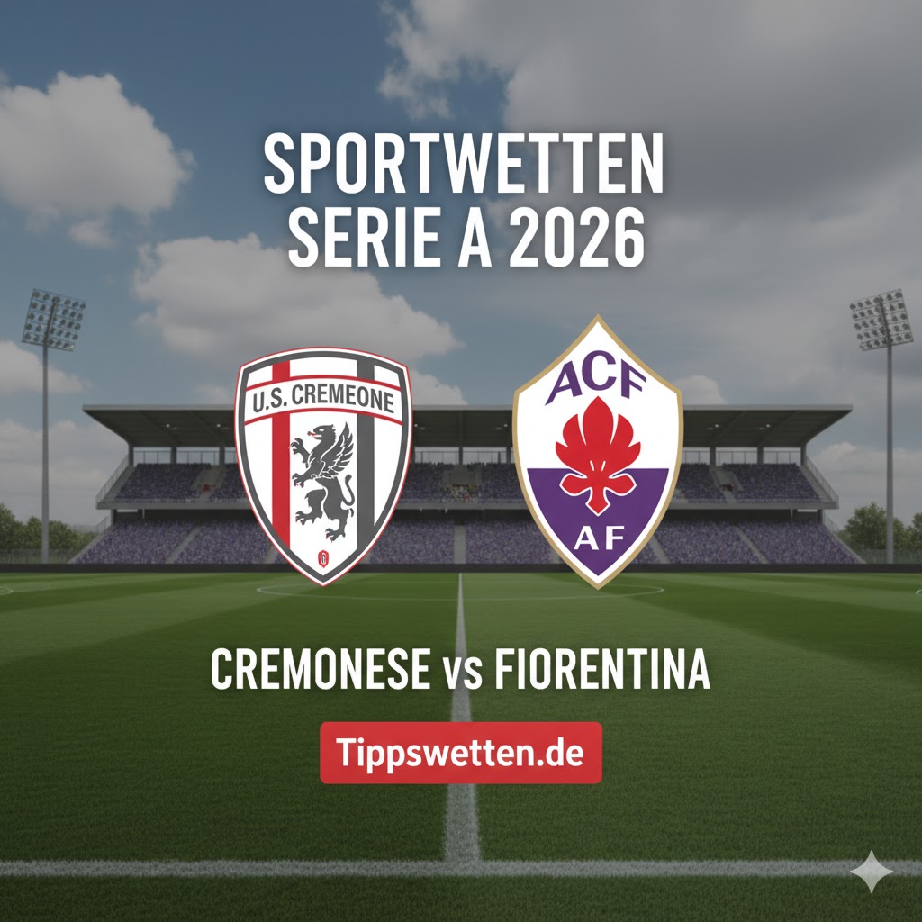 Sportwetten Serie A 2026 : Cremonese vs Fiorentina - 29. Spieltag
