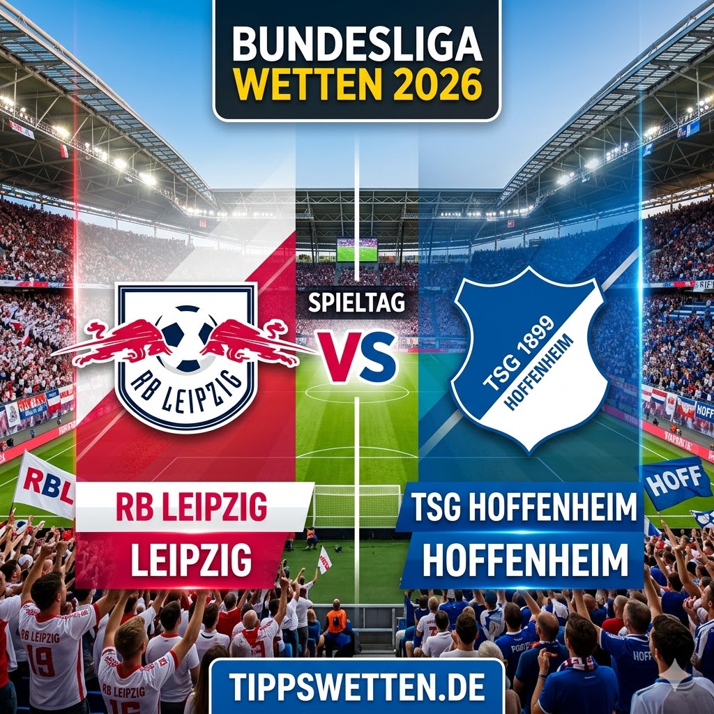 Bundesliga Wetten 2026 : RB Leipzig vs Hoffenheim - 27. Spieltag